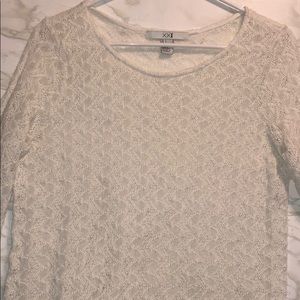 F21 Crochet top!